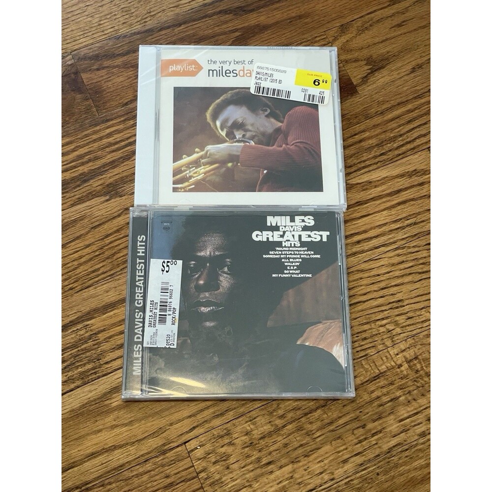Miles Davis CD Lot Greatest Hits + Playlist The Very Best Of Jazz Trumpet CDs